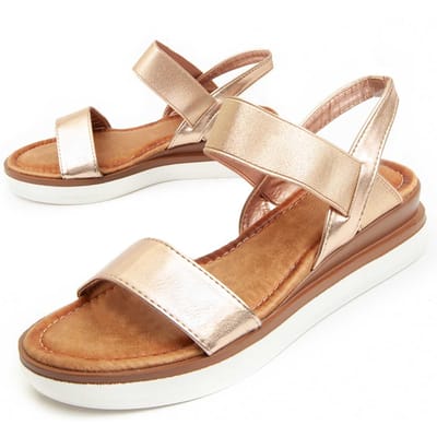 Wedgesandalen Voor Dames.  Montevita  Silia8  91068 36 goud