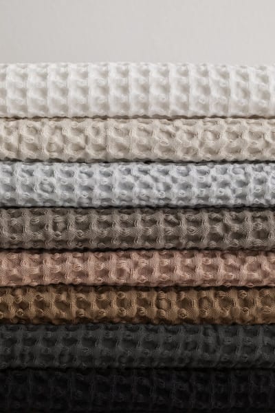 Caro Badtextiel White | 70 x 140 cm | Wit | Katoen