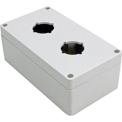 Hammond Electronics 1554PB2 Universele behuizing 160 x 90 x 60 Polycarbonaat Grijs 1 stuk(s)