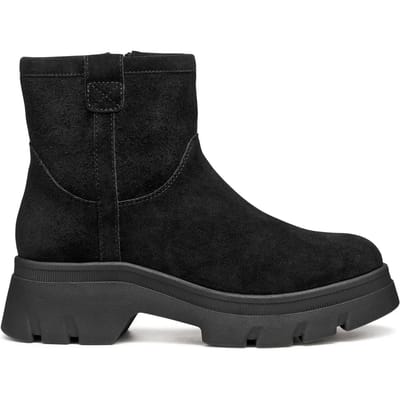 Geox Pluette Booties Met Hak Zwart EU 37 Vrouw