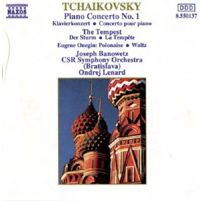 Joseph Banowetz, CSR Symphony Orchestra, Ondrej Lenard - Tchaikovsky: Piano Concerto No. 1 Tempest (CD)