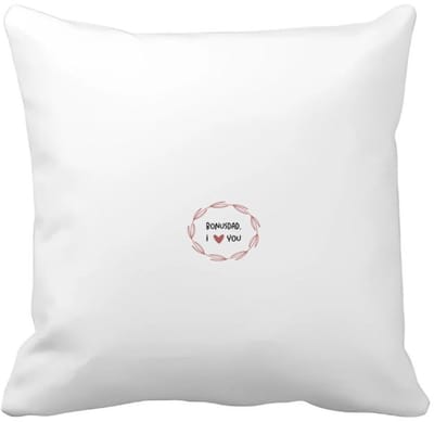 Akyol - bonusdad i love you Kussen hoes - Papa - de liefste bonusvader - vader cadeautjes - vaderdag - verjaardagscadeau - verjaardag - cadeau - geschenk - kado - gift - vader artikelen - 40 bij 40 cm