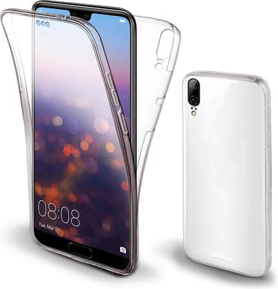 Huawei P20 - Dubbel zijdig 360° Hoesje - Transparant