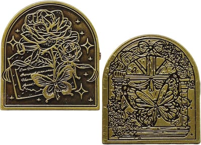 Clips, vintage metalen clips, boekfixeergereedschap, leesaccessoires, creatieve cadeaus.