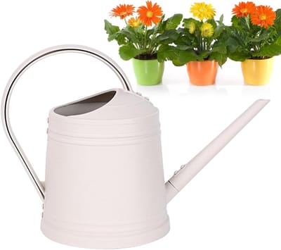 Gieter Kamerplanten - Waterkannetje Binnen - Planten Water Geven - Ergonomisch Handvat - 32x15.5x22 cm - Wit