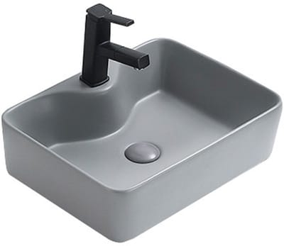 Mexen Eva opbouw wastafel 48 x 37 cm, lichtgrijs mat- 21424961