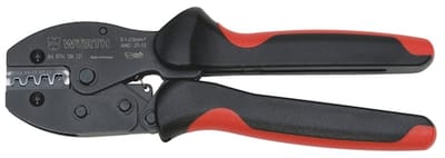 Wurth - 2C-krimptang voor niet-geïsol. platte kabelverbinders - Krimptang Voor niet-geïsoleerde platte connectors x 1 st