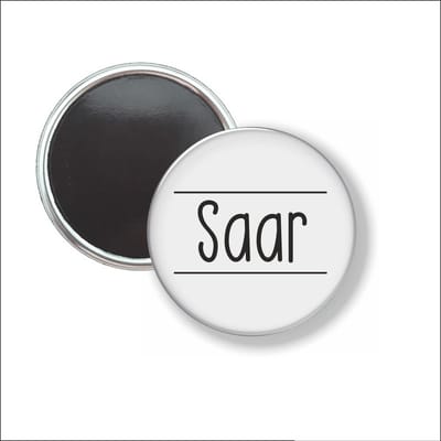 Button Met Magneet 58 MM - Saar - NIET VOOR KLEDING