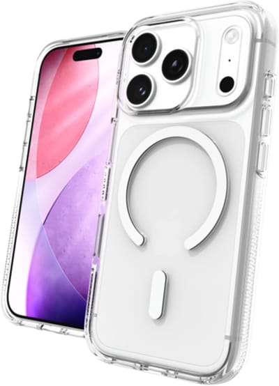 ZAGG Crystal Palace Snap Hoesje Geschikt voor Apple iPhone 17 Pro Max - 4M DropProof Back Cover - Compatibel met MagSafe en Qi2 - Transparant