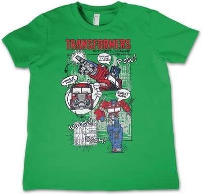 Transformers Kinder-T-shirt Pow Woosh Boom! Kinder-T-shirt HSB-12-TF1203-DTF557