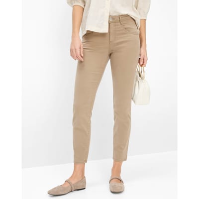 Brax Dames Jeans  Style SHAKIRA S MOCHA BROWN, denim lichtbruin, maat 44K