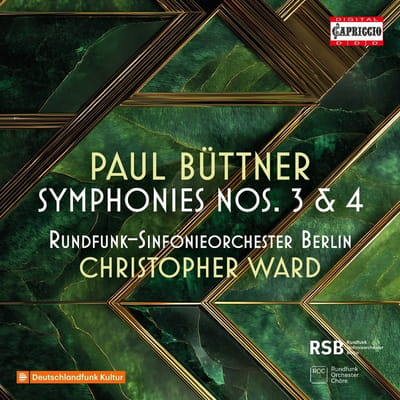 Rundfunk-Sinfonieorchester Berlin, Christopher Ward - Buttner: Symphonies Nos. 3 & 4 (CD)
