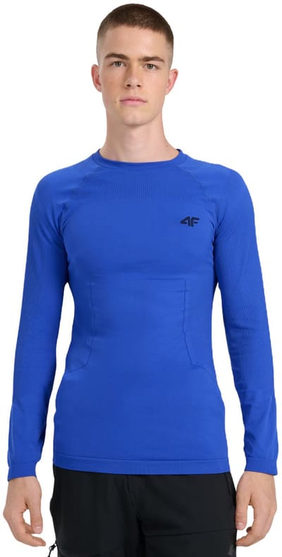 4F T-shirt Thermoactief Heren Kobaltblauw - Maat S/M