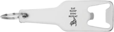 Akyol - eat sleep judo repeat flesopener - Judo - beste sporter - sport - cadeautje - verrassing - 105 x 25mm
