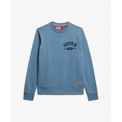 Superdry - Atheltic sweatshirt met print - Heren - Truien