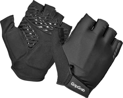 GripGrab - ProRide RC Max Korte Vinger Zomer Fietshandschoenen met Padding - Zwart - Heren - Maat XS