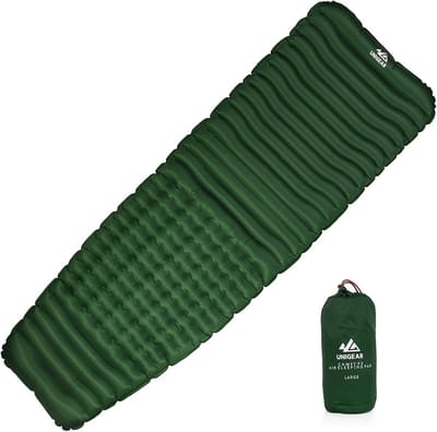 Opblaasbare Campingmatras met R-waarde 2 - Waterdicht en Comfortabel