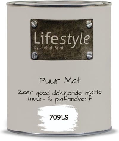 Lifestyle Essentials Puur mat | 709LS | 1 liter | Goed dekkende muurverf