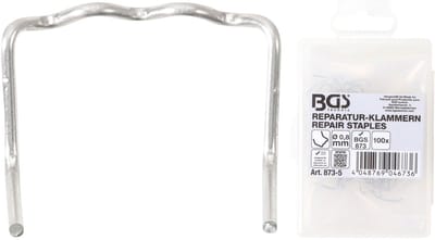 BGS Reparatieklemmen L-vorm Ø 0,8 mm 100st. - 873-5