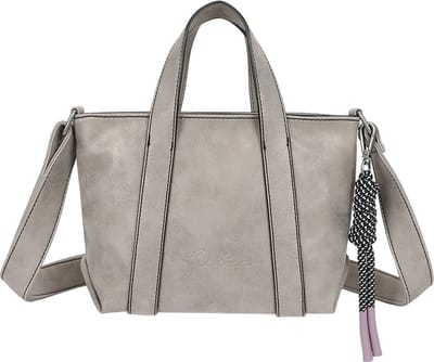 Fritzi aus Preußen Schoudertas Handtas Bitzi09 Jive Crossbody Bag Metallic Shell Lichtgrijs