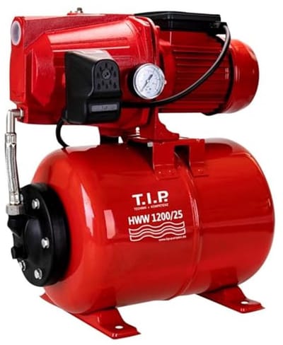 Hydrofoorpomp met Drukvat 1200W - Zelfaanzuigend voor Drinkwater en Tuinirrigatie