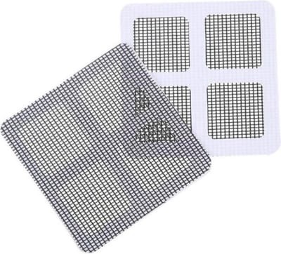 Scoby - Hor Repareren - Reparatieset voor Horren - Grijs - Horren Reparatie Set - 10x10cm - 3 Vellen - Raamhor - Kapotte Hor