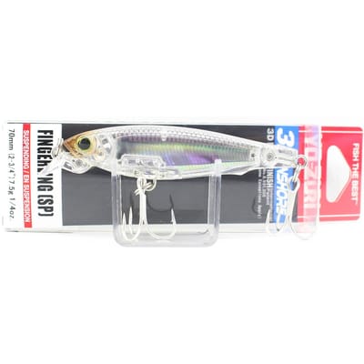 Yo Zuri Duel 3D Inshore Fingerling 70SP Suspend Lure R1409-RGLM (9730) gray