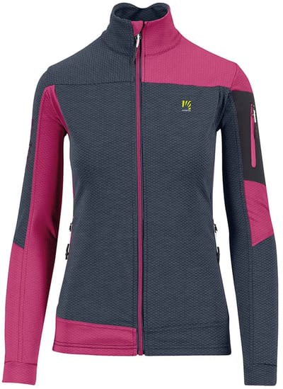 Karpos Cherz Fleece Met Volledige Rits Blauw S Vrouw