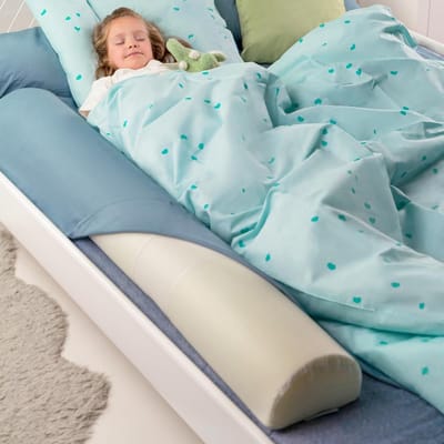 Bedhekje Voor Peuters - Kinderbedbarrière Opblaasbaar - Reisrail Voor Tweepersoonsbedden - Opvouwbaar - 150cm 180cm - Montessori Bedhekje