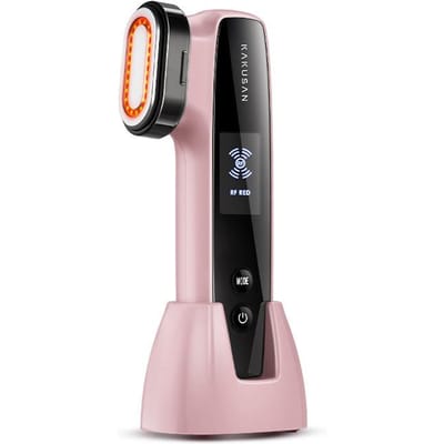 Schoonheidsinstrument Lift Gezicht Verstevigend Huishoudelijk Foton Huidverjonging Massage Invoeren Rood en Blauw Licht Groot IJzer RF Schoonheidsinstrument