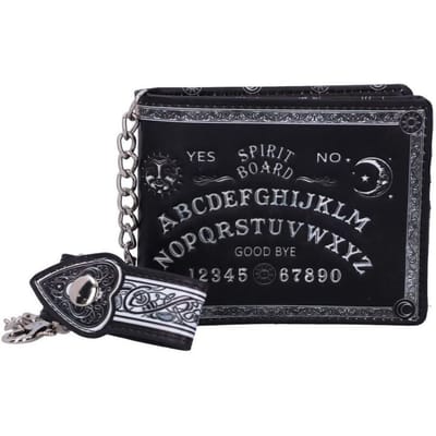 Nemesis Now - Gothic Portemonnee - Spirit Board - voor Mannen - zwart-wit