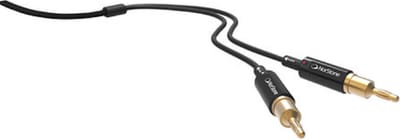 NorStone Arran luidsprekerkabel MC | 99.99% OFC TC koper | 2 x 1,53 mm2 AWG16 | 24K vergulde connectoren | stereoset 2 stuks 3,0 meter