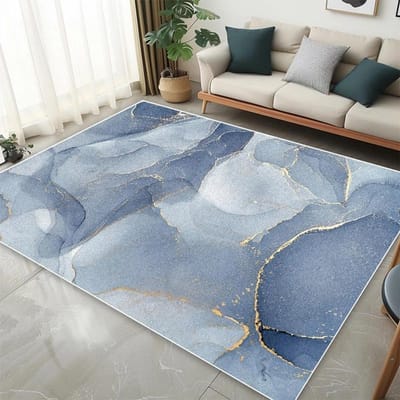 Modern Nordic Stijl Kleed Abstract Tapijt voor Woonkamer Groot Slaapkamer Decoratie Kleed Licht Luxe Sofa Salontafel Mat Antislip 100*160cm