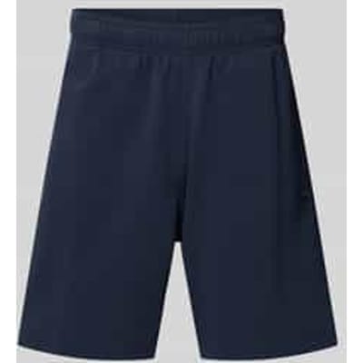 Sweatshorts met labelstitching met elastische band