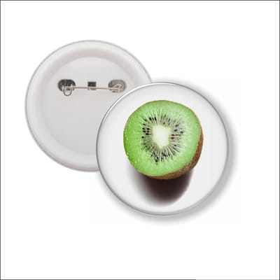 Button Met Speld - Kiwi