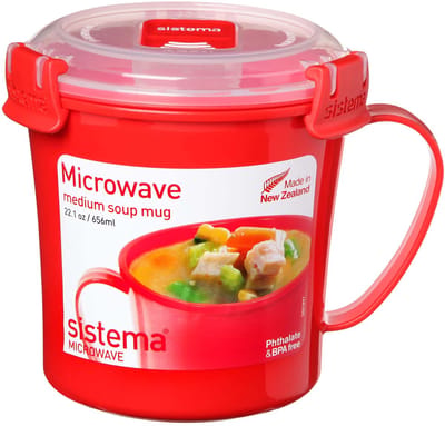 Sistema Microwave - Soepbeker magnetron - Met stoomklep - Medium - 656ml