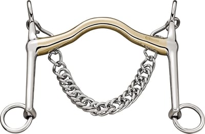 Sprenger Bemelmans Dressuurstang - Sensogan - 14 mm - 7 cm 12,5 Zilver