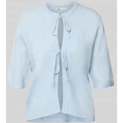 Only Vest Onlsimoni 2/4 Bow Cardigan Knt Noos 15368990 Cashmere Blue/melange Dames Maat - XS