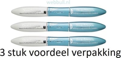 L'Oréal Paris Double Extension Waterproof Mascara - Zwart 3stuk