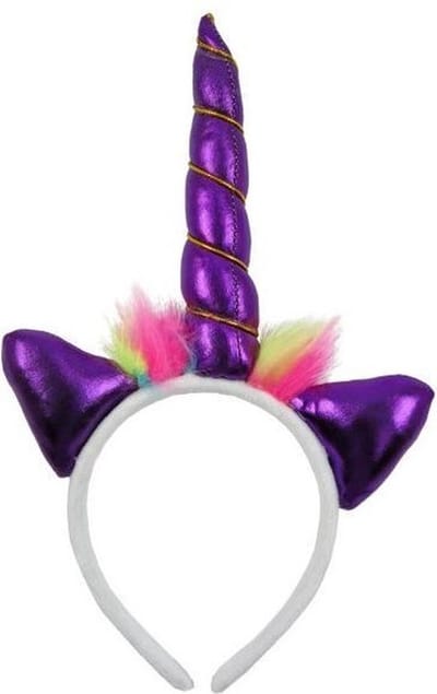Lg-imports Tiara Eenhoorn Meisjes 27 Cm Paars
