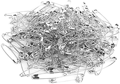 150 Stuks Veiligheidsspelden Met Opbergdoos - Roestvrij Staal, Meerdere Maten (19 mm, 22 mm, 27 mm, 37 mm) - Voor Kleding, Naaien, Handwerk En Doe-Het-Zelf