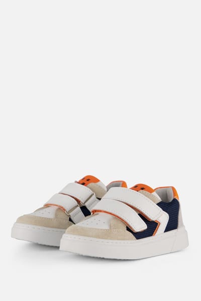 Muyters Velcro Sneakers blauw Leer - Maat 24 - Kinderschoenen