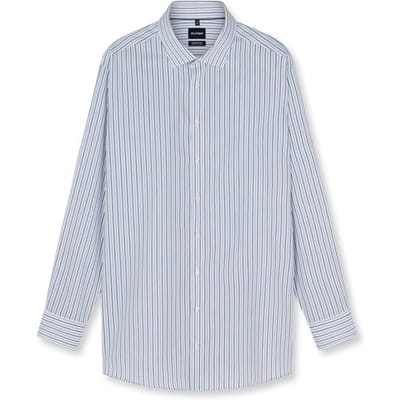 OLYMP Luxor Overhemd, Comfort Fit - Big, New Kent, Bleu
