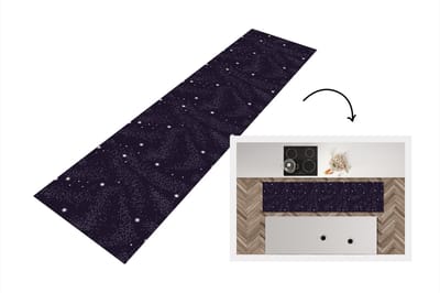 Keukenloper - Loper keuken - Ruimte - Sterrenhemel - Kinderen - Design - 200x50 cm - Keukenloper vinyl