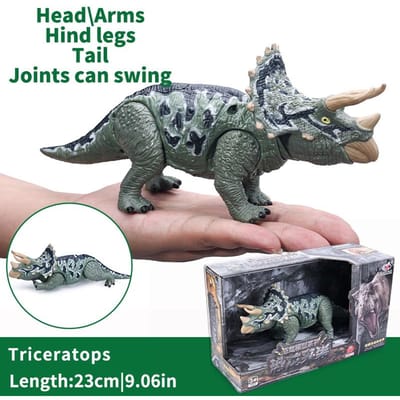 Mooi Jurassisch dinosaurusmodel Tyrannosaurus rex speelgoed Actiefiguren Transformerende Triceratops kindergeschenk Perfect Cadeau