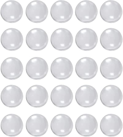 Rubberen nestjes - Siliconen buffers - Meubels beschermen - Sterke lijm - 25 stuks - Transparant