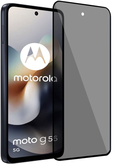 ChiGuard Privacy Screenprotector geschikt voor Motorola Moto G56 Screenprotector - Beschermglas - Privé GuardCover
