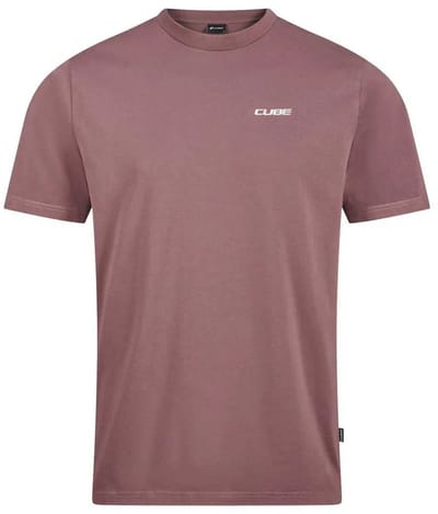 Cube Organic Keep Sending Gty Fit T-shirt Met Korte Mouwen Paars M Man