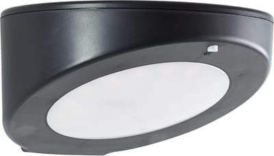 Brilliant Bardum - Buiten wandlamp - LED 3W - Solar - 520 lm - 4000K - Sensor - IP44 - Zwart
