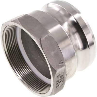 Camlock DN 75 (3'') Koppeling RvsG 3'' met binnendraad Type A EN 14420-7 (DIN 2828)